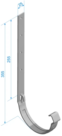 Кронштейн желоба ПВХ d-141 мм металлический Döcke Lux в Санкт-Петербурге фото