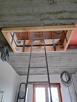 Монтаж короба для чердачной лестницы Fakro с комплектом LXK