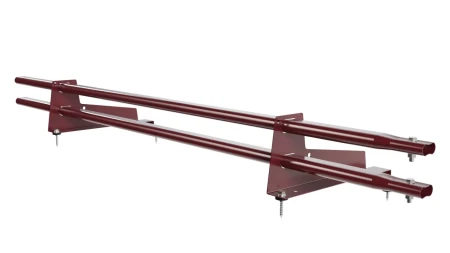 Для металлочерепицы с высокой ступенькой 350 мм Русский Рубеж 1 м RAL 3005