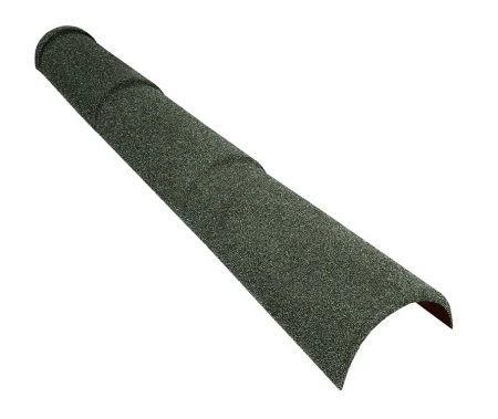 Конек полукруглый тройной для композитной черепицы Grand Line цвет Мятный мокко