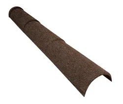 Конек полукруглый тройной для композитной черепицы Grand Line Конек полукруглый тройной для композитной черепицы Grand Line