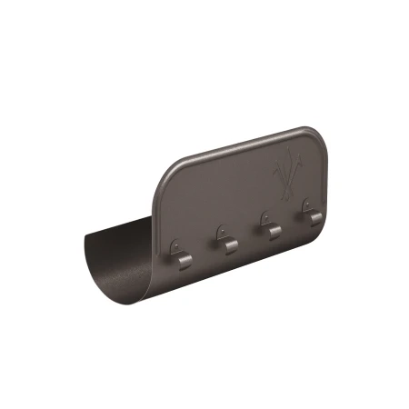 Ограничитель перелива желоба d-125 мм прямой Aquasystem Premium Pural Matt 0,6 RR 32