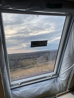 Открытое мансардное окно Fakro PTP-V U3 114х140 с пароизоляцией изнутри