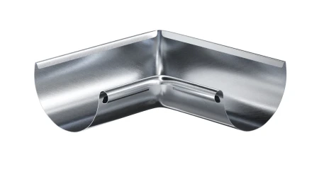 Угол желоба внутренний d-150 мм 90 гр Aquasystem Premium 0,5 Оцинкованный