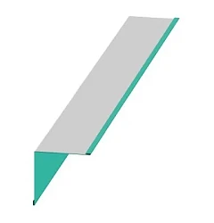 Планка угла внутреннего Металл Профиль 115x115x2000 Purman 0,5 Планка угла внутреннего Металл Профиль 115x115x2000 Purman 0,5