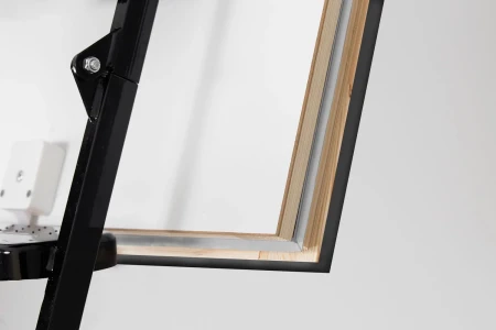 Чердачная люк-лестница Oman Складная 3-х секционная противопожарная Metal T3 EI60 в Санкт-Петербурге фото