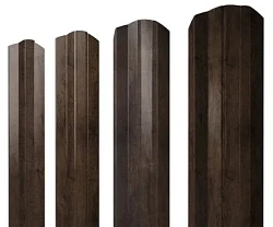 Штакетник Grand Line М-образный Print Premium 0,45 фигурный