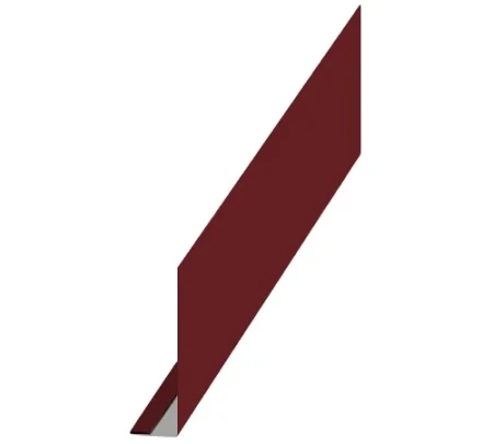 Планка карнизного свеса Металл Профиль 250x50x3000  0,5 Norman цвет RAL 3011