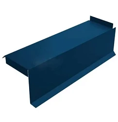 Планка сегментная торцевая правая Металл Профиль 400 мм Puretan 0,5