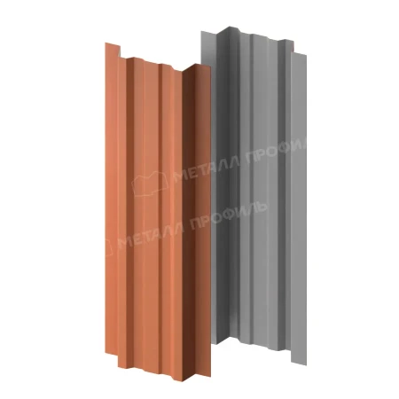 Прямоугольный Lane Viking E 0,5 RAL 8004 прямой