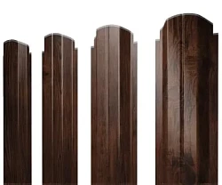 Штакетник Grand Line П-образный Print Elite 0,45 фигурный