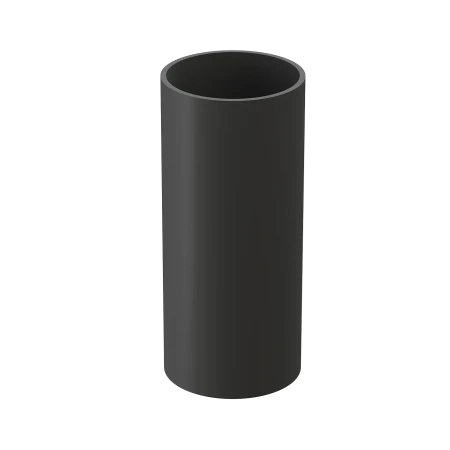 Труба водосточная ПВХ d-85 мм 1 м Döcke Premium графит RAL 7024