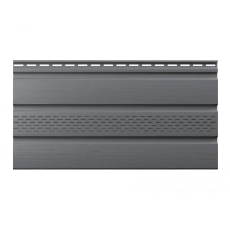 Виниловый софит Технониколь с частичной перфорацией бруния