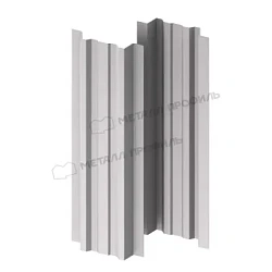 Штакетник Металл Профиль Прямоугольный Lane Norman 0,5 прямой