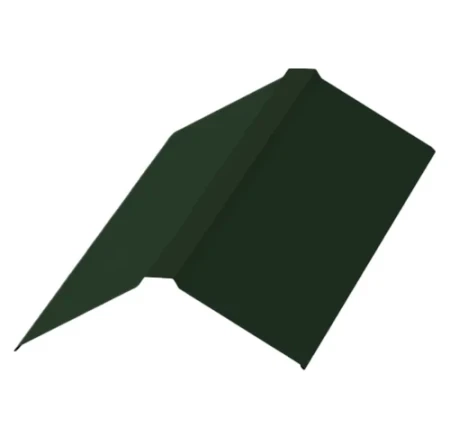 Планка конька плоского Металл Профиль 190x190x2000 Viking E 0,5 цвет RAL 6007