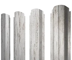 Штакетник Grand Line П-образный Print Elite 0,45 фигурный