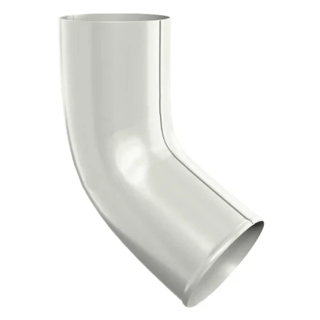 Колено стока d-90 мм 60 гр. Металл Профиль GRANDSYSTEM Полиэстер 0,6 RAL 9010