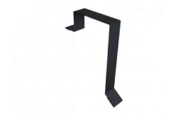 Планка торцевая (фронтонная) фальц Grand Line 60x97 Rooftop Matte (Стальной бархат) 0,5