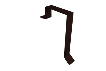 Планка торцевая (фронтонная) фальц Grand Line 60x97 0,5 Satin Matt цвет RAL 8017