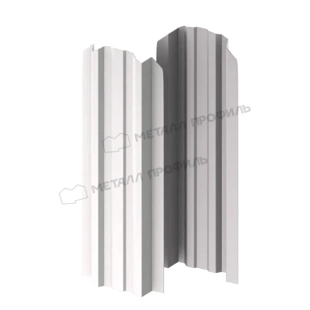 Прямоугольный Lane Полиэстер 0,4 RAL 9003 фигурный