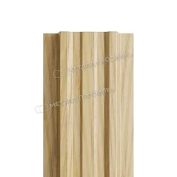 Штакетник Металл Профиль Прямоугольный Lane Ecosteel T 0,5 прямой