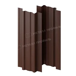 Штакетник Металл Профиль Прямоугольный Trapeze Viking двухсторонний 0,45 прямой