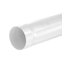 Труба круглая водосточная d-90 мм 1 м Аквасистем Комфорт Полиэстер 0,55 RR 20