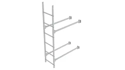 Фасадная лестница Borge нижняя секция 1,8 м