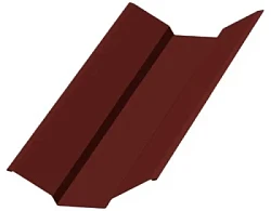 Планка ендовы верхняя Металл Профиль 76x76x2000 Puretan 0,5 Планка ендовы верхняя Металл Профиль 76x76x2000 Puretan 0,5