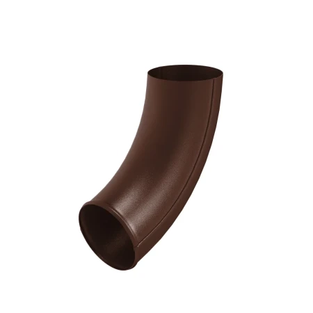 Колено стока (отвод трубы) d-90 мм Aquasystem Premium Pural Matt 0,6 RAL 8017