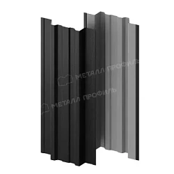 Штакетник Металл Профиль Прямоугольный Trapeze Viking E 0,5 прямой