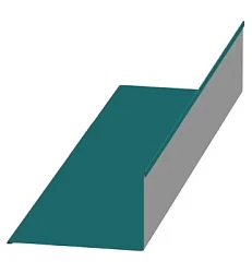 Планка примыкания верхняя Металл Профиль 140x90x2000 Полиэстер 0,45