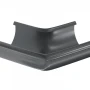 Угол желоба наружный d-125 мм 90 гр Aquasystem Premium Pural Matt 0,6 RAL 7024