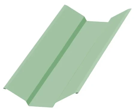 Планка ендовы верхняя Металл Профиль 76x76x2000 0,5 Norman цвет RAL 6019