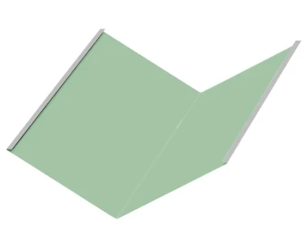 Планка ендовы нижняя Металл Профиль 298x298x2000 0,5 Norman цвет RAL 6019