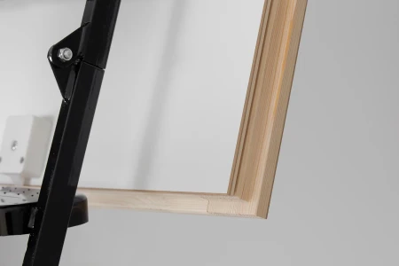 Чердачная люк-лестница Oman Складная 3-х секционная Metal T3 Extra в Санкт-Петербурге фото