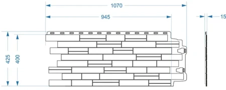 Пластиковая фасадная панель Döcke Edel в Санкт-Петербурге фото