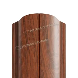 Штакетник Металл Профиль Круглый Ellipse Ecosteel Matt двухсторонний 0,5 фигурный