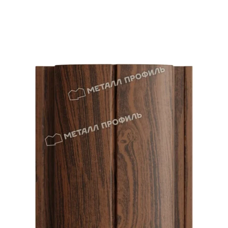 Круглый Ellipse Ecosteel Matt 0,5 двухсторонний Мореный дуб