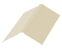 Планка конька плоского Металл Профиль 190x190x2000 Norman 0,5