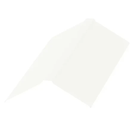 Планка конька плоского Металл Профиль 120x120x2000 0,45 Полиэстер цвет RAL 9010
