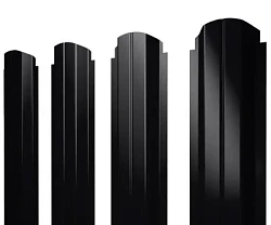 Штакетник Grand Line П-образный PurPro Matt 0,5 фигурный Штакетник Grand Line П-образный PurPro Matt 0,5 фигурный