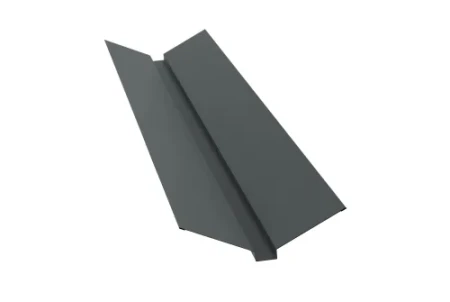 Планка ендовы верхней Grand Line 115x30x115 0,45 Полиэстер цвет RAL 7005