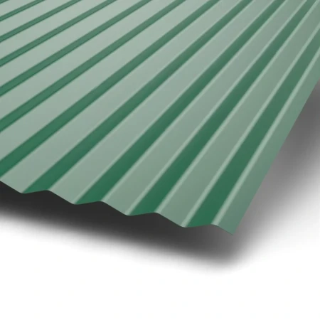 МП-18 (гофра) Полиэстер 0,65 Ral 6005