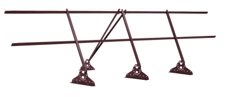 Для фальцевой кровли h-0,9х3 м, Ral 3011