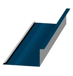Планка примыкания нижняя Металл Профиль 250x122x2000 Purman 0,5
