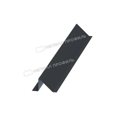 Планка снегозадержателя Металл Профиль  95x65x2000 0,5 Norman цвет RAL 7024