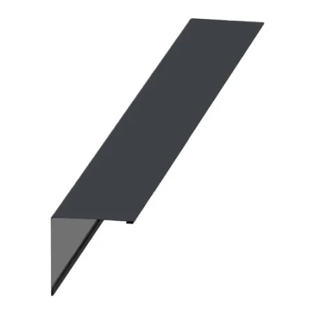 Планка угла наружного Металл Профиль 115x115x2000 0,45 Полиэстер цвет RAL 7024
