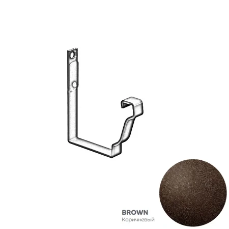 Крюк желоба карнизный 120x86x146 мм Металл Профиль FORAMINA FREEZE QUADRO 3,0 в Санкт-Петербурге фото