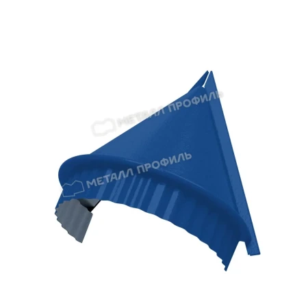 Заглушка конька круглого конусная Металл Профиль 0,50 PURMAN цвет RAL 5005